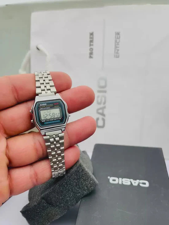 CASIO SMALL DIAL Silver