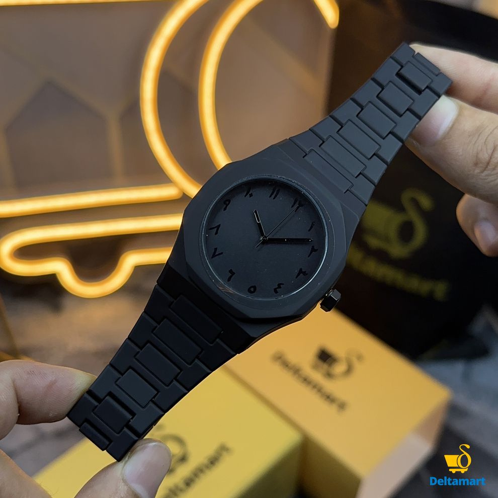 Arabic Black Aura Watch - Premium Limited Edition Timepiece