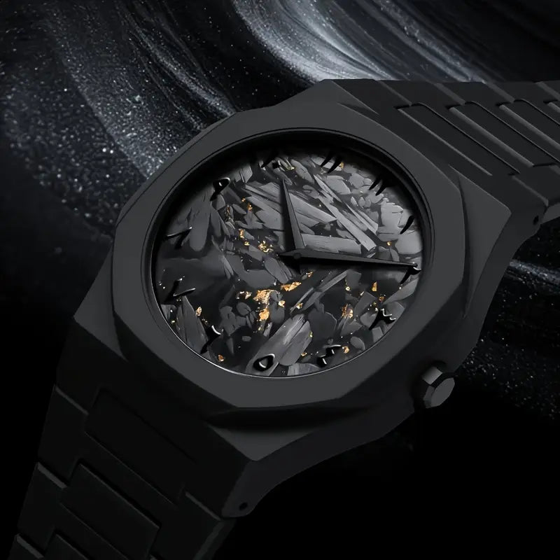 Men'S Stylish Quartz Watch - Arabic & Indian Numeral Dial