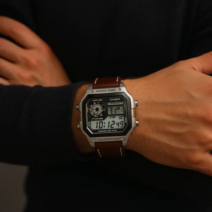CASIO AE 1200 LEATHER Regular