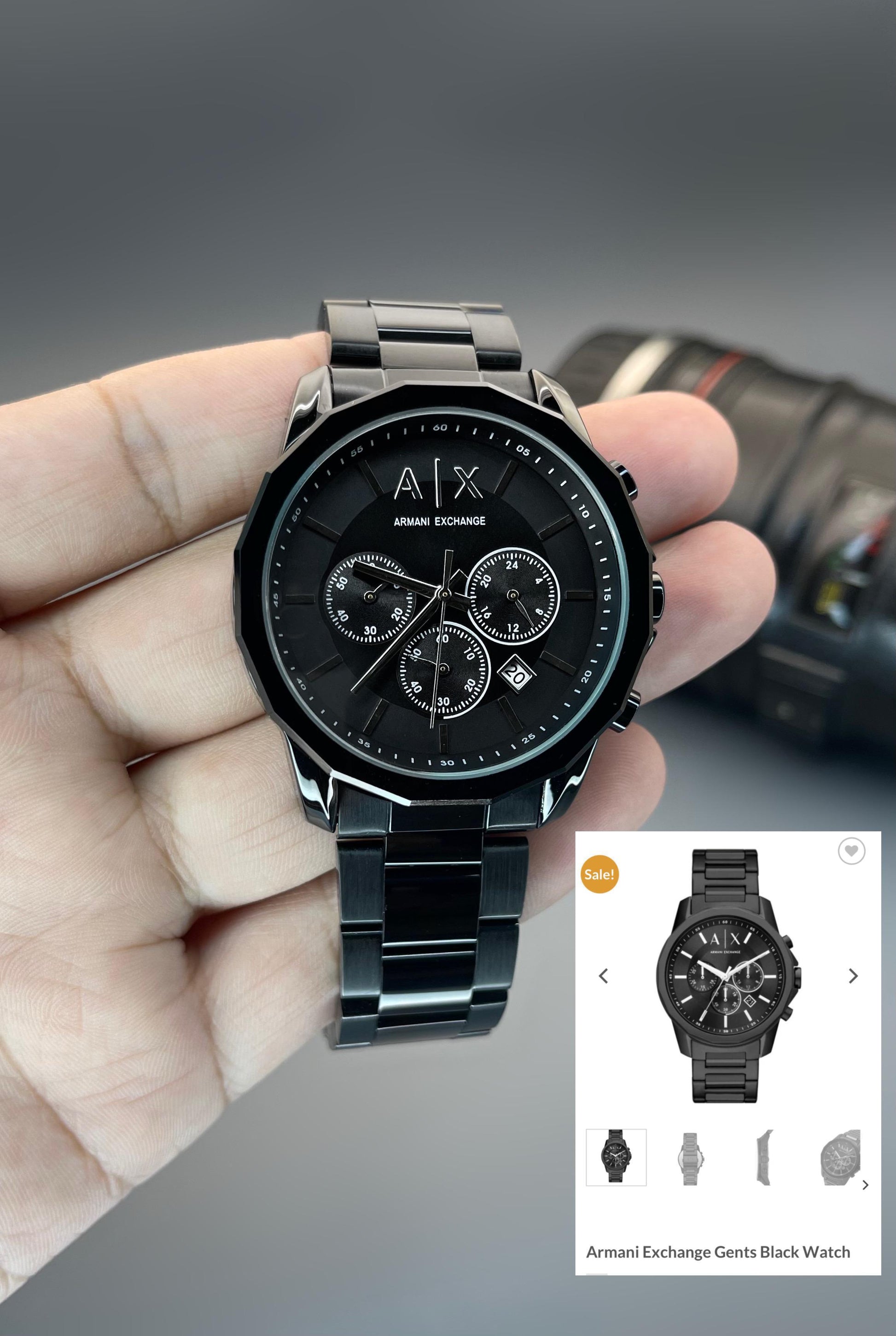 Armani Exchange a practical and very impressive Gents watch.