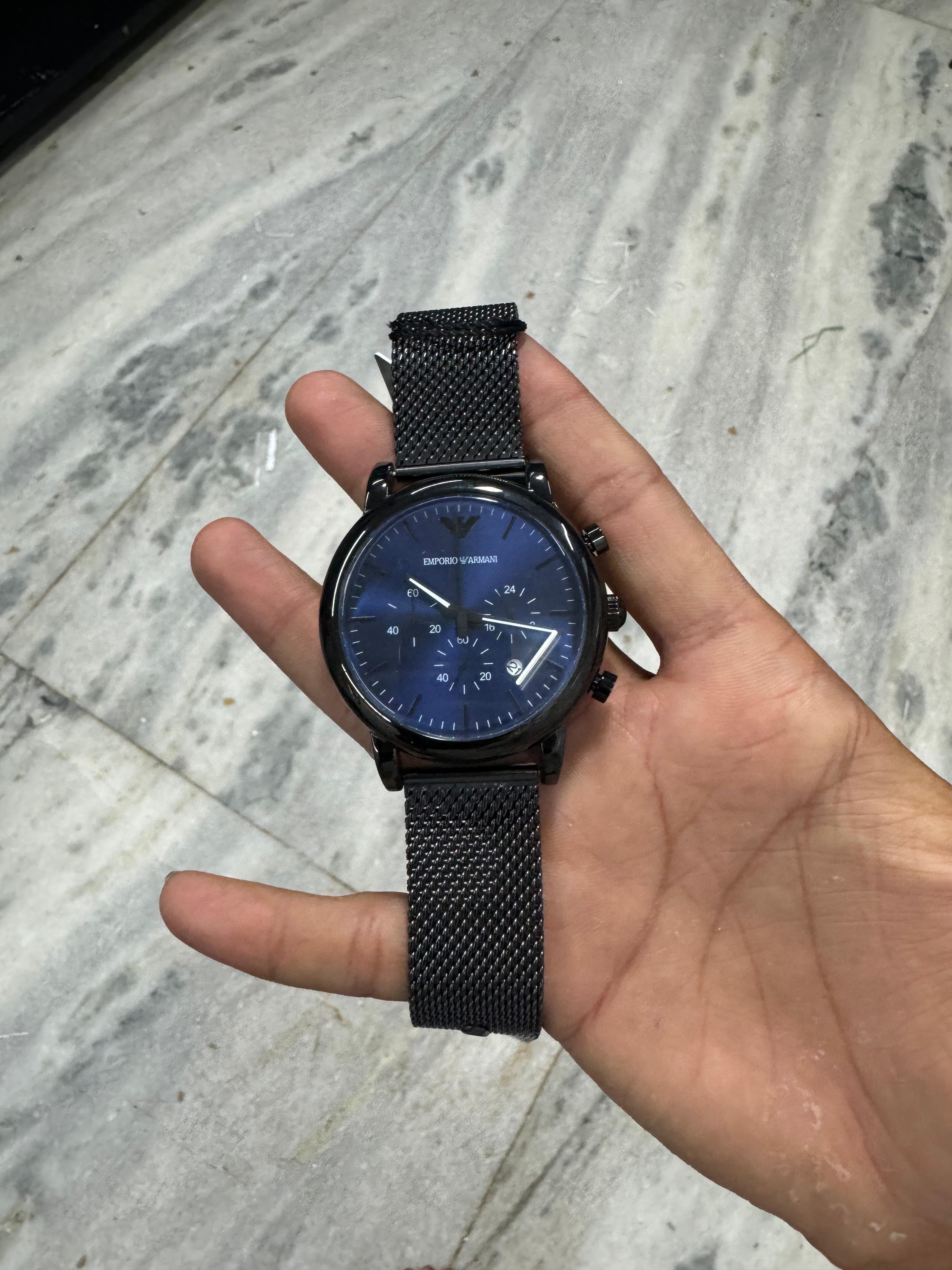 Armani Luigi Mesh Chain – Chrono Vogue