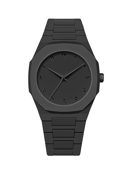 Arabic Black Aura Watch - Premium Limited Edition Timepiece