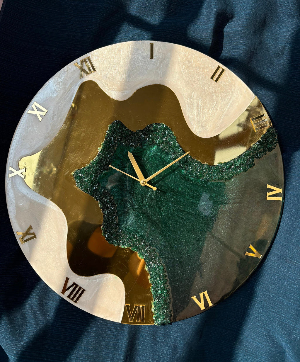 Opal Hour Resin clock
