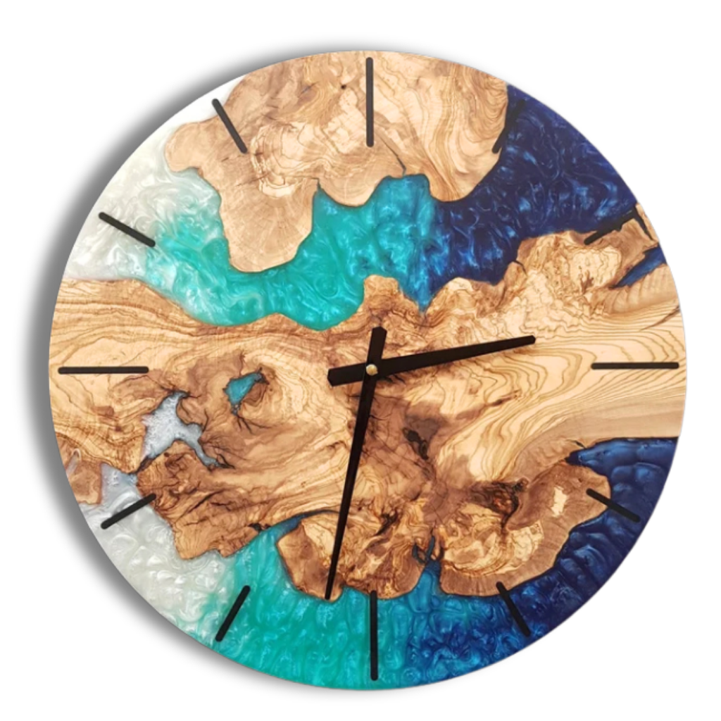 Chrono Glow Resin clock