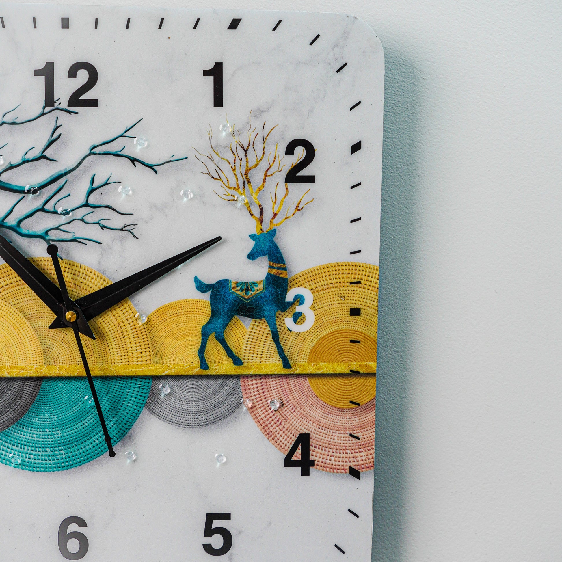 Deer Whisperer Wall Clock