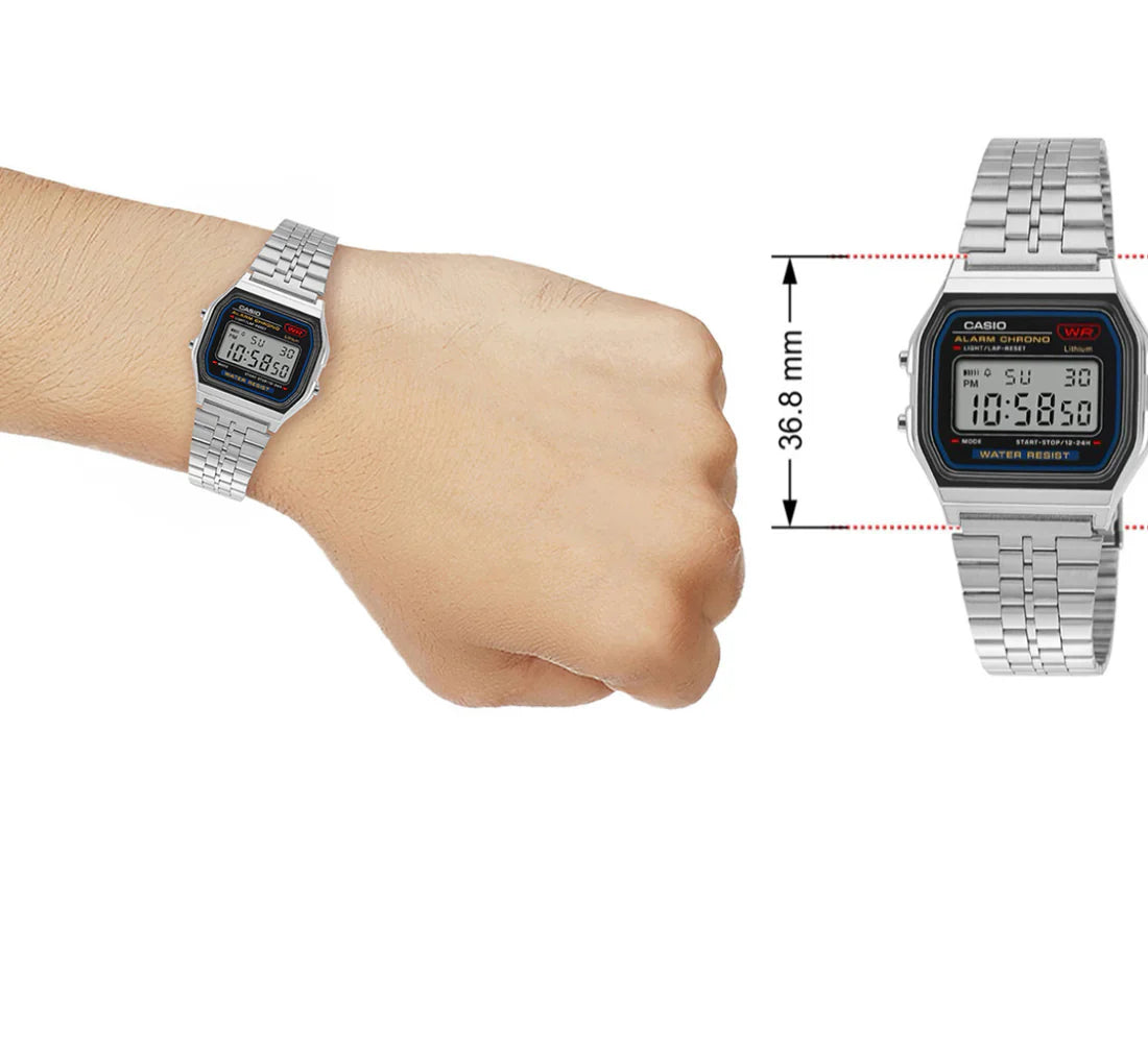 CASIO SMALL DIAL Silver
