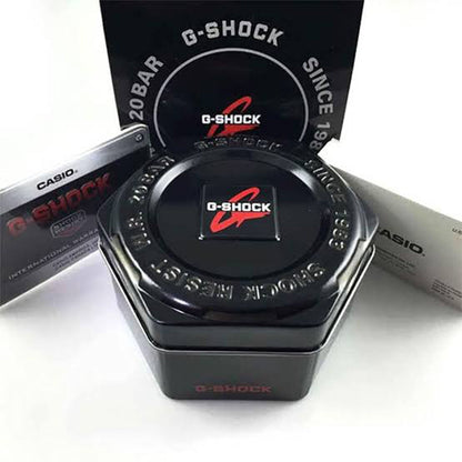 G SHOCK 2100 D SILVER BLUE DIAL WATCH