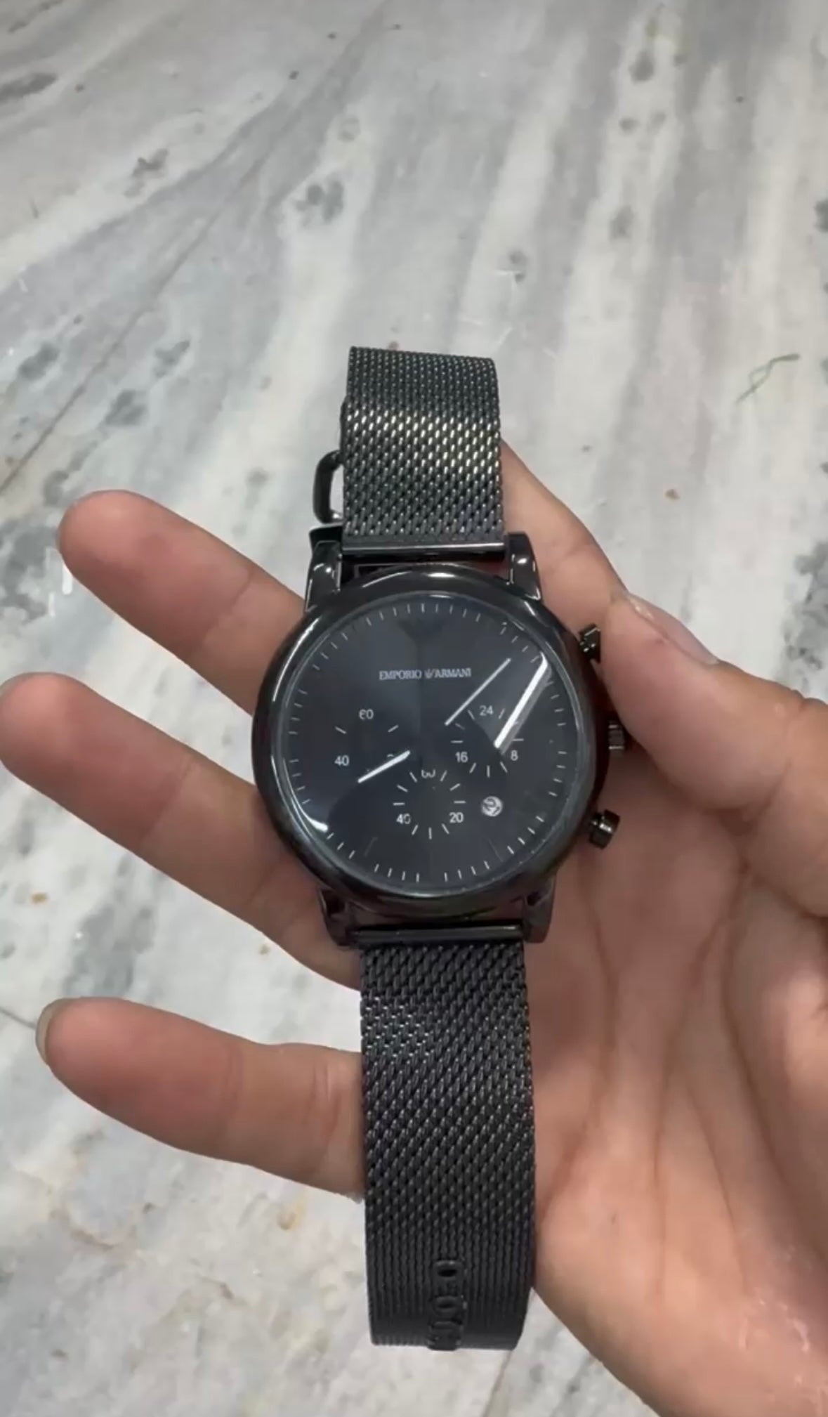 Armani Luigi Mesh Chain
