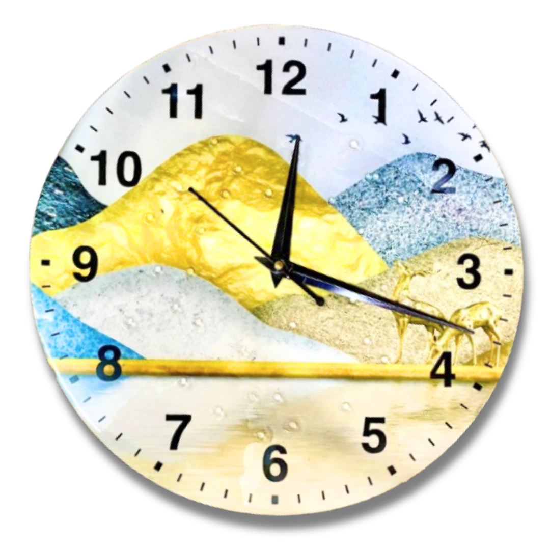 Impressa Resine Resin clock