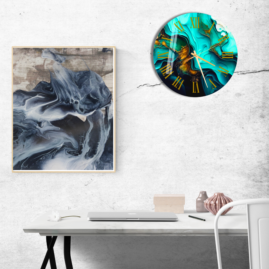 Luxe Shift Resin Art