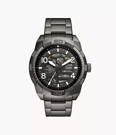 Bronson Automatic Smoke Stainless Steel Watch