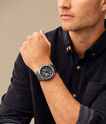 Bronson Automatic Smoke Stainless Steel Watch