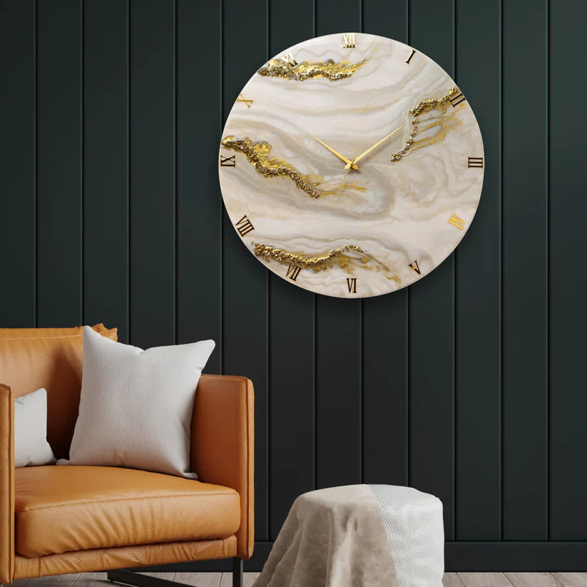 Resin Renaissance resin clock
