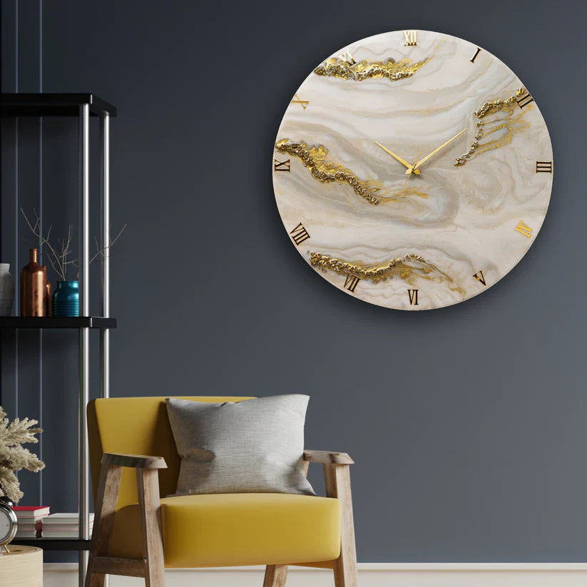 Resin Renaissance resin clock