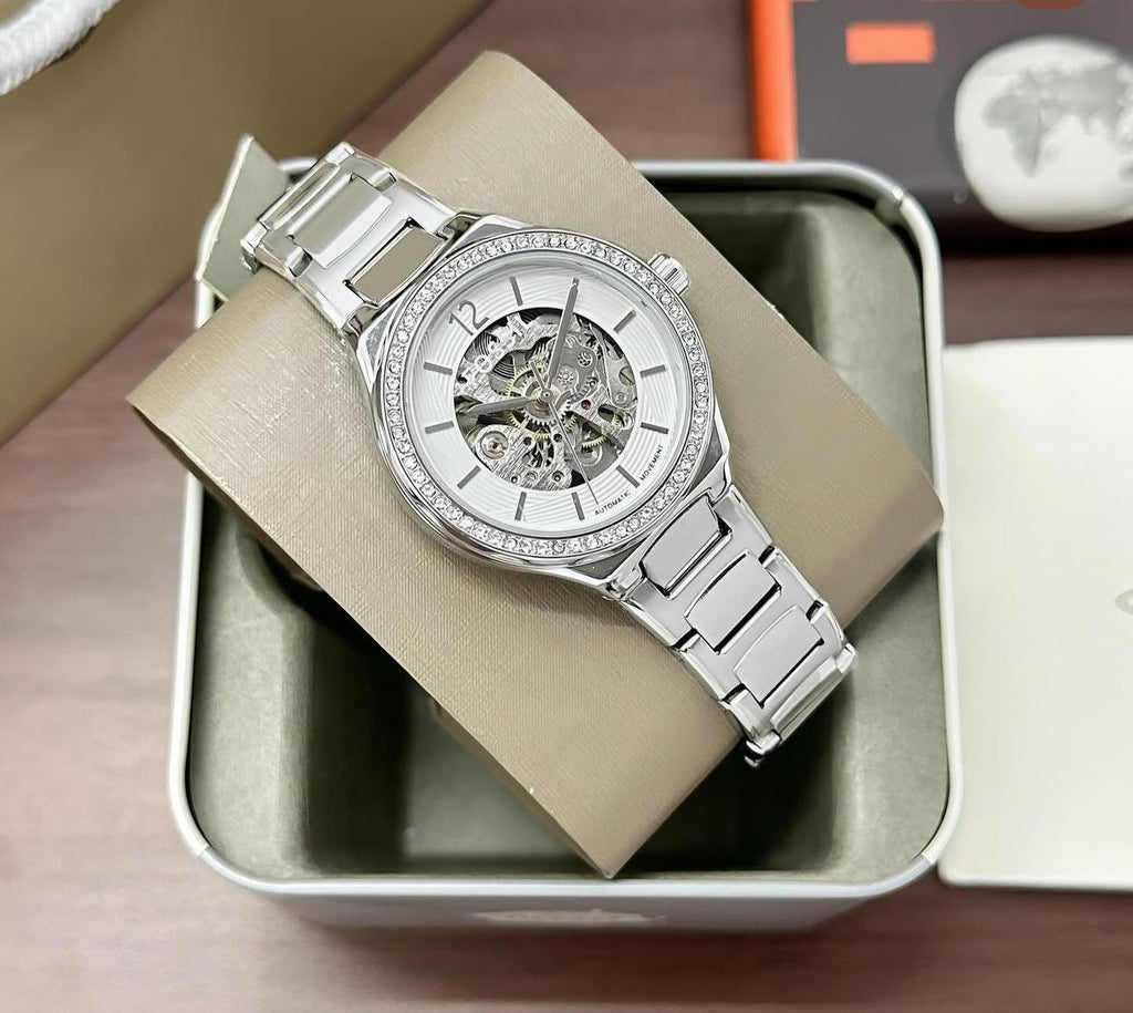 Fossil Eevie Silver Watch BQ3788 (M)