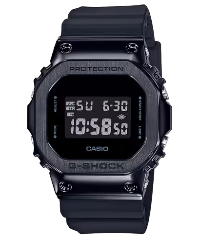G-SHOCK 5600BB METAL BODY SILVER BLACK