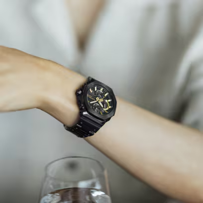 G-SHOCK with Octagonal Bezel and Chronograph Dial