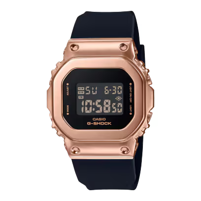 G-SHOCK 5600BB METAL BODY SILVER BLACK