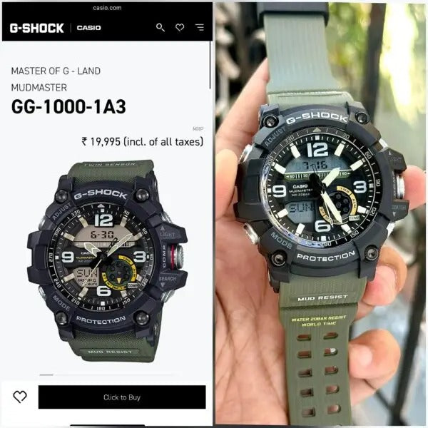 G-SHOCK MUDMASTER GG-1000 – BUILT FOR THE TOUGHEST TERRAIN