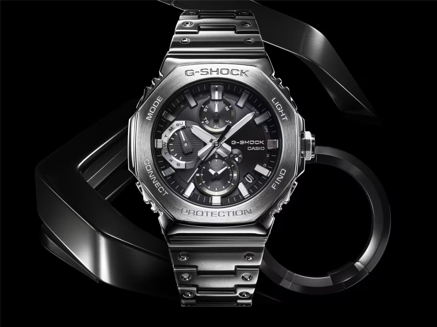 G-SHOCK with Octagonal Bezel and Chronograph Dial
