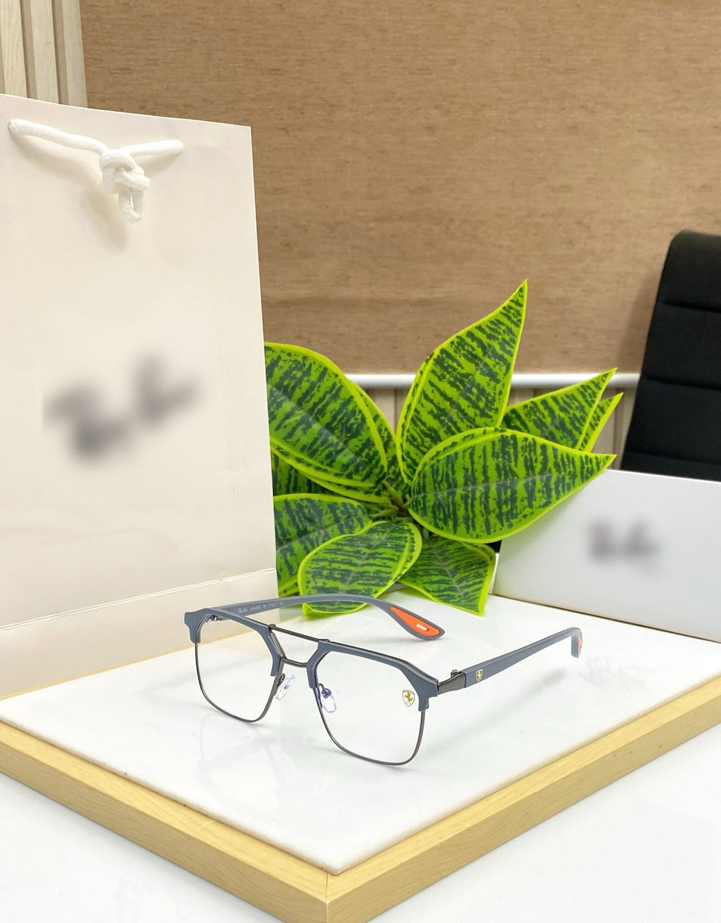 RF-04 GREY WHITE/ORANGE TIP